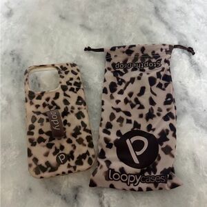 Loopy Blonde Tortoise iPhone 15 Pro Case